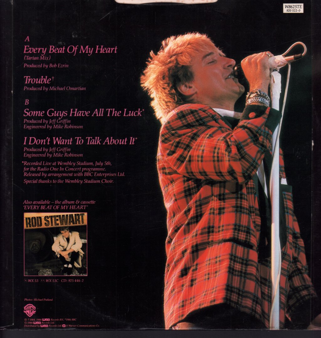 Rod Stewart - Every Beat Of My Heart - 12 Inch