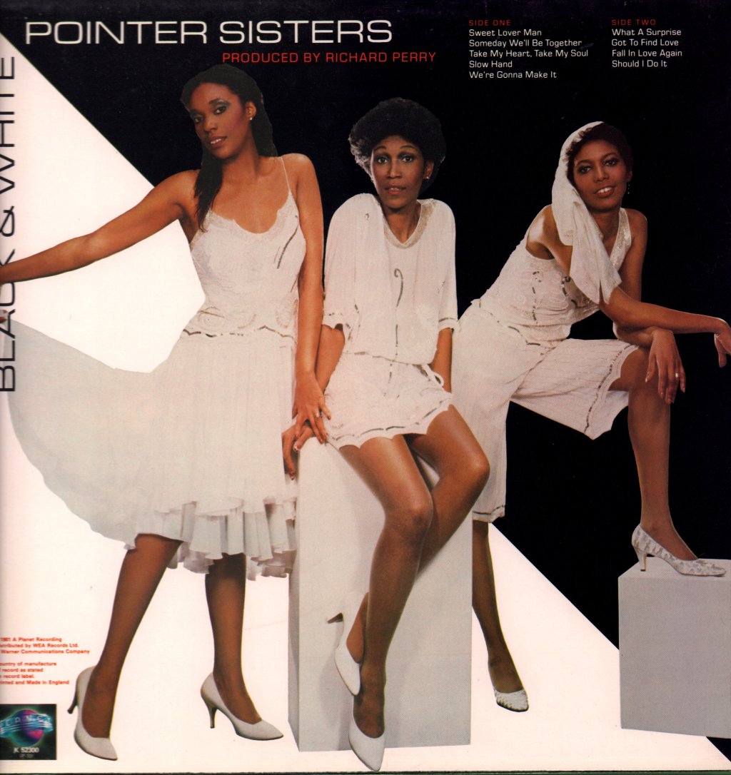 Pointer Sisters - Black And White - Lp