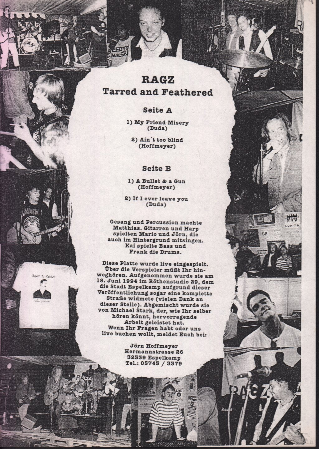 Ragz (Ragz Ta Richez) - Tarred And Feathered - 12 Inch