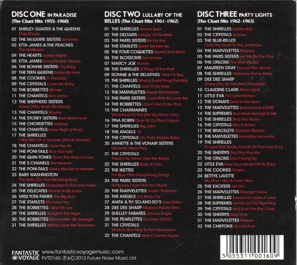 Various Artists - She's So Fine (The Rise Of The Girl Groups) - Cd Set