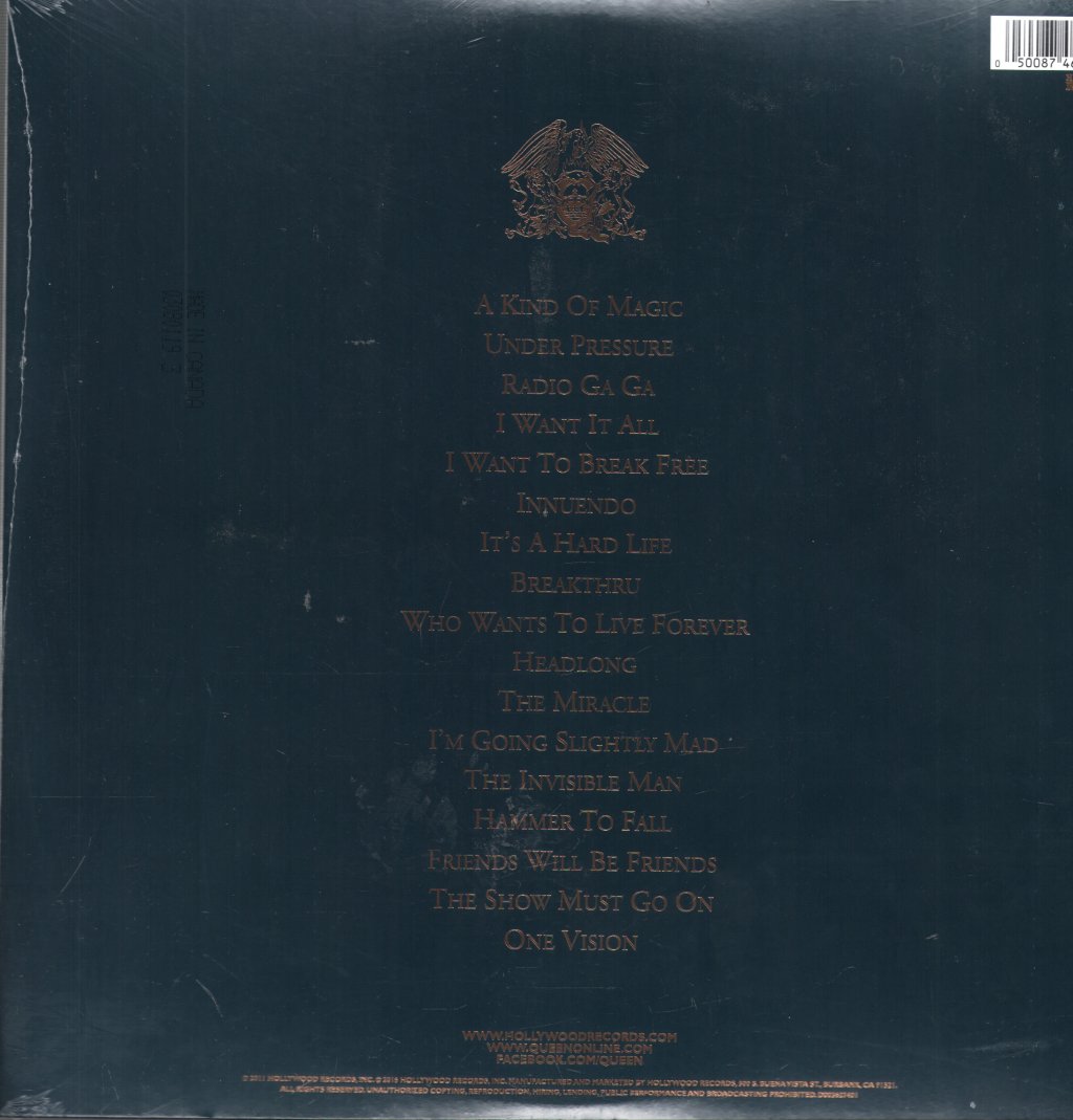 Queen - Greatest Hits II - Double Lp