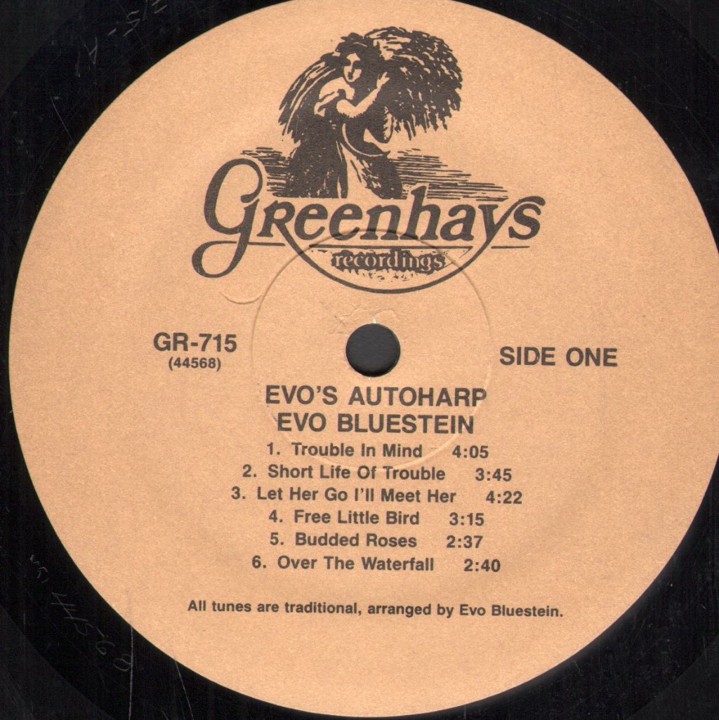 Evo Bluestein - Evo's Autoharp - Lp