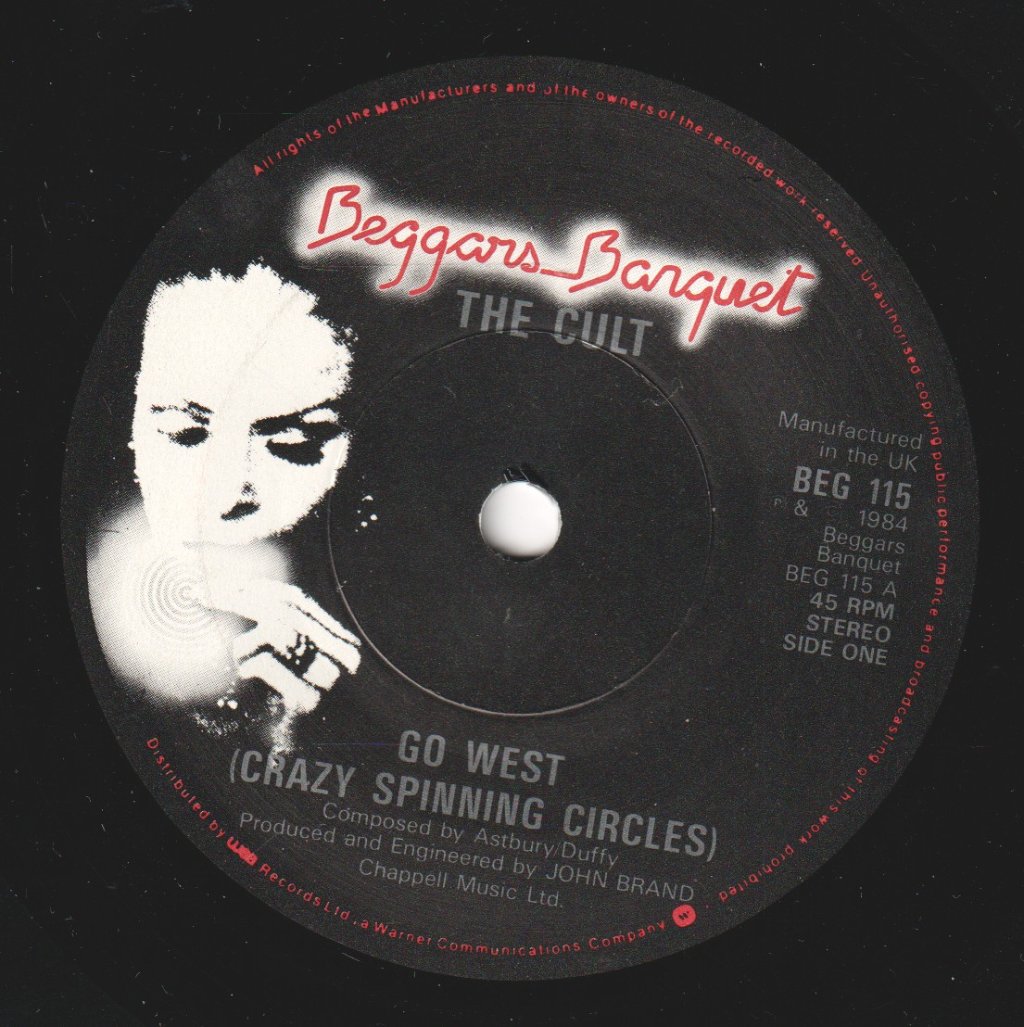Cult - Go West - 7 Inch