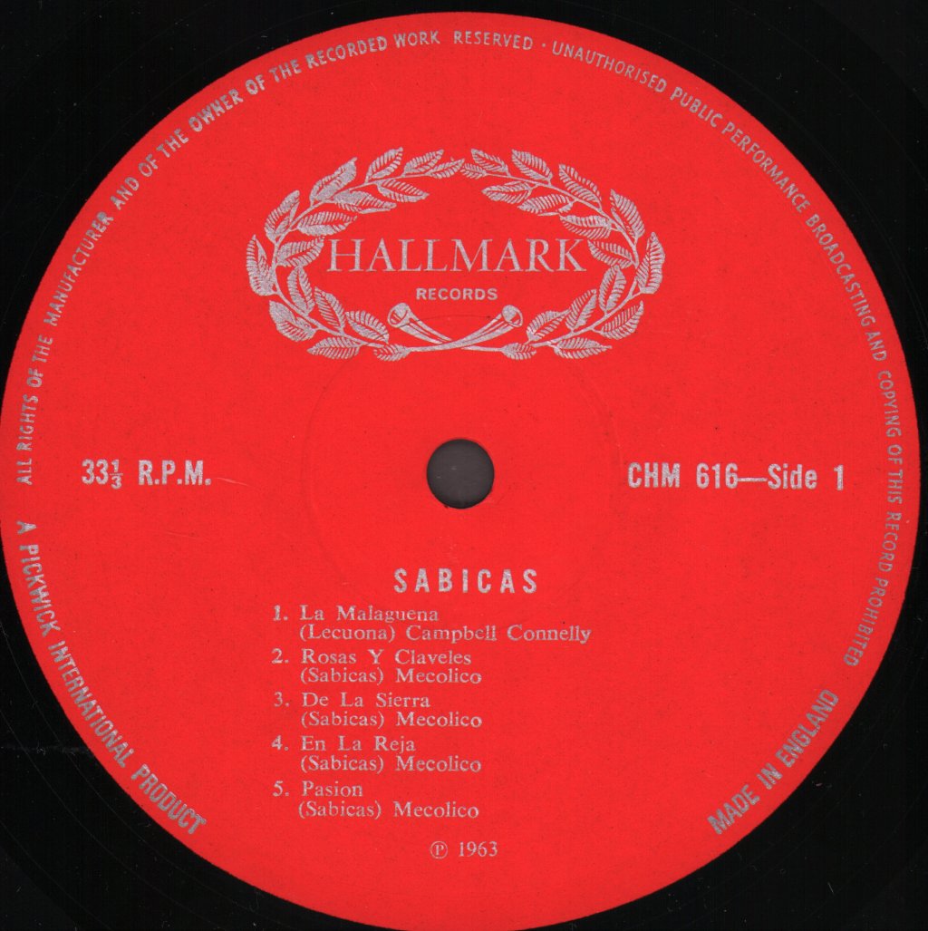 Sabicas - Flaming Flamenco Guitar - Lp