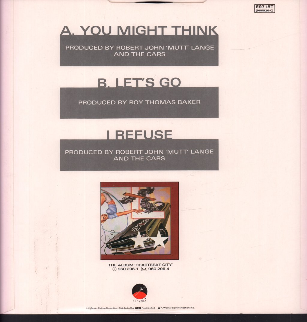 Cars - You Might Think - 12 Inch