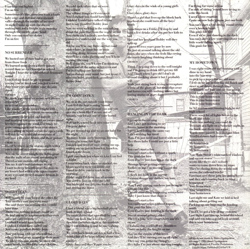 Bruce Springsteen - Born In The Usa - Lp