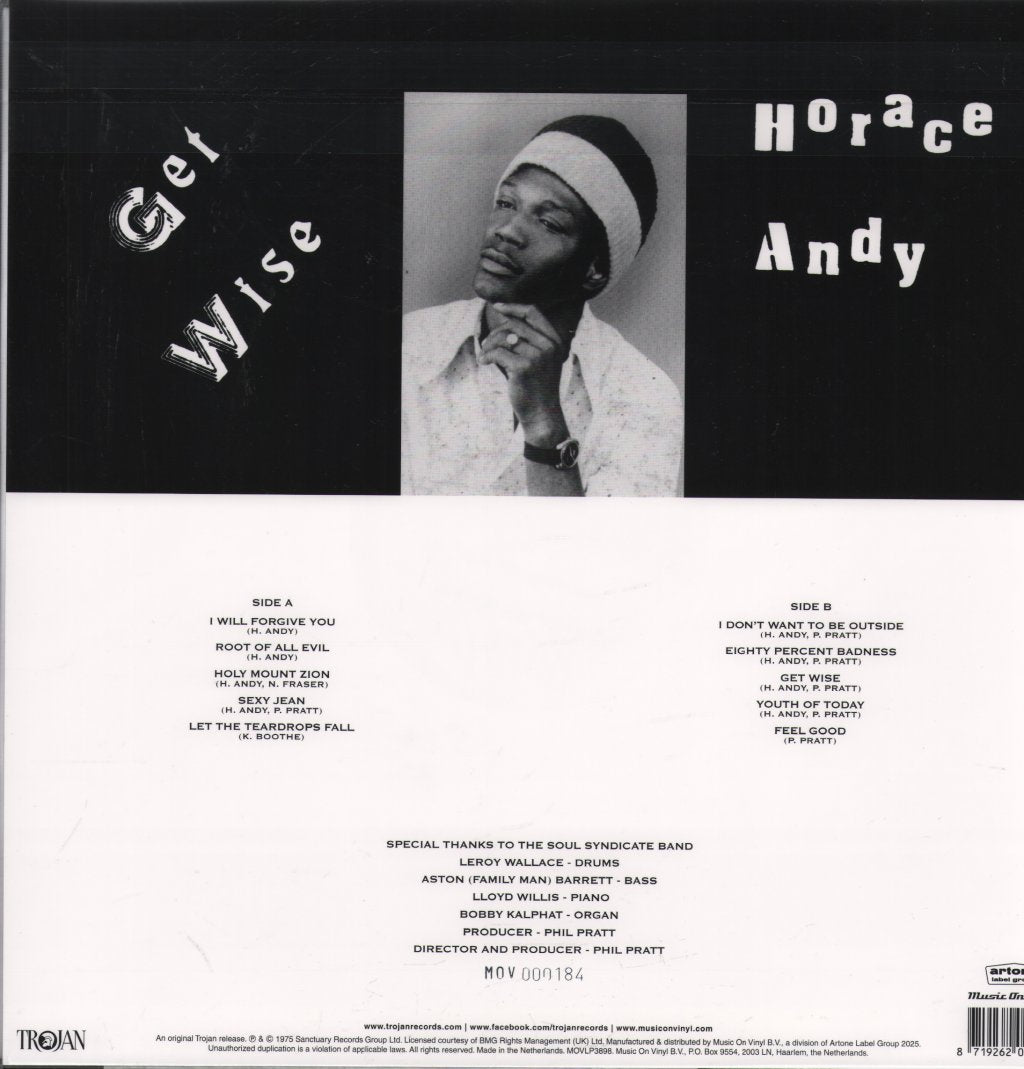Horace Andy - Get Wise - Lp