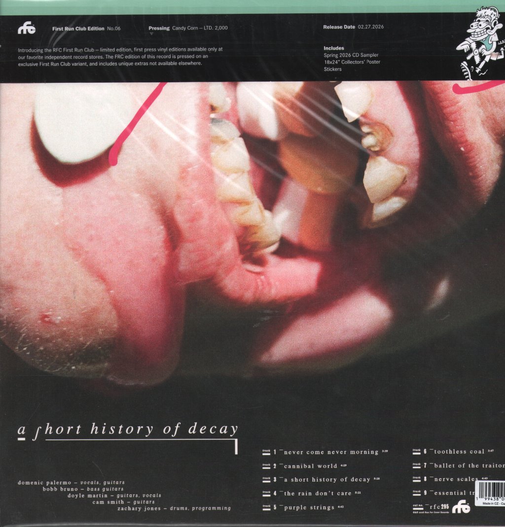 Nothing - A Short History Of Decay - Lp