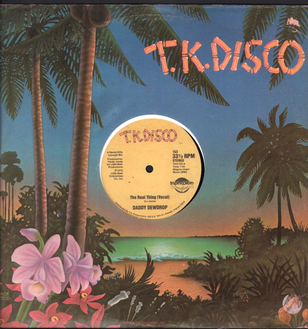 Daddy Dewdrop - Real Thing - 12 Inch