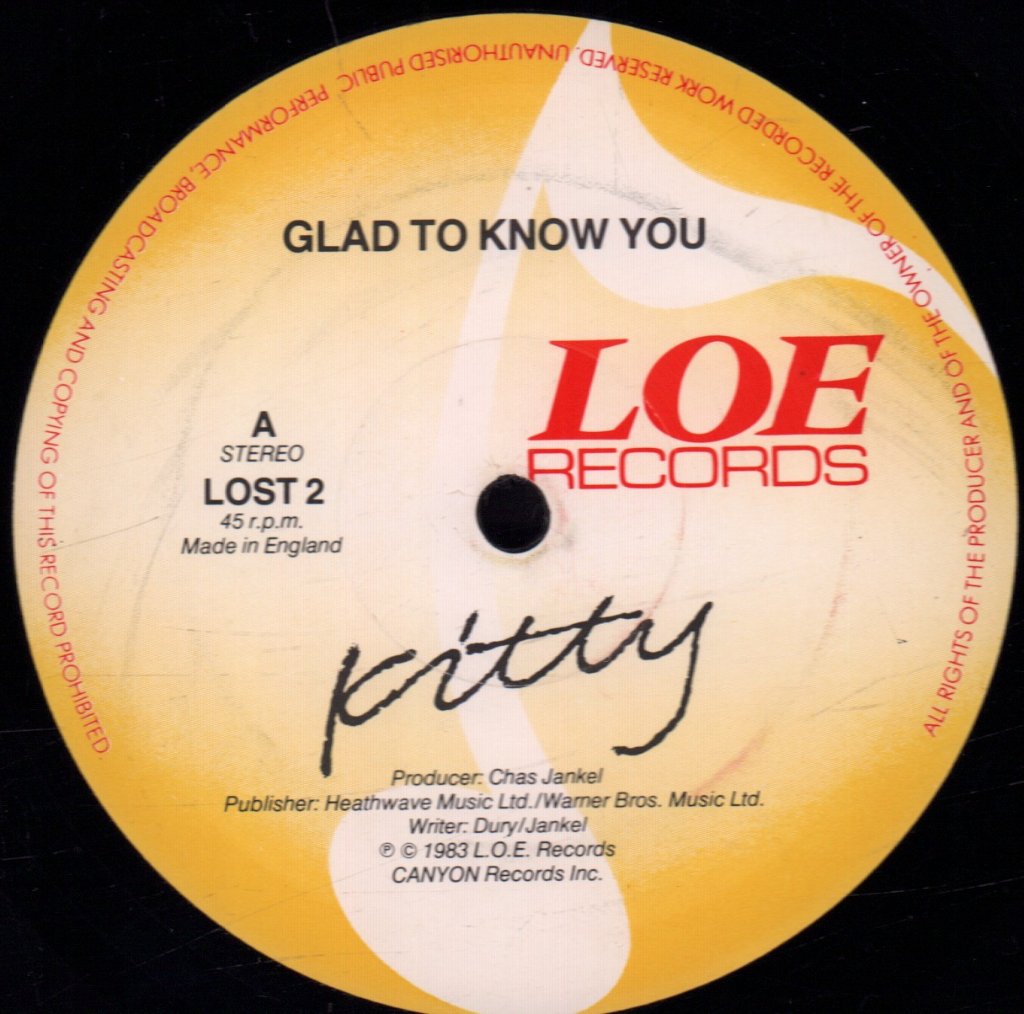 Kitty Grant - Glad To Know You - 12 Inch