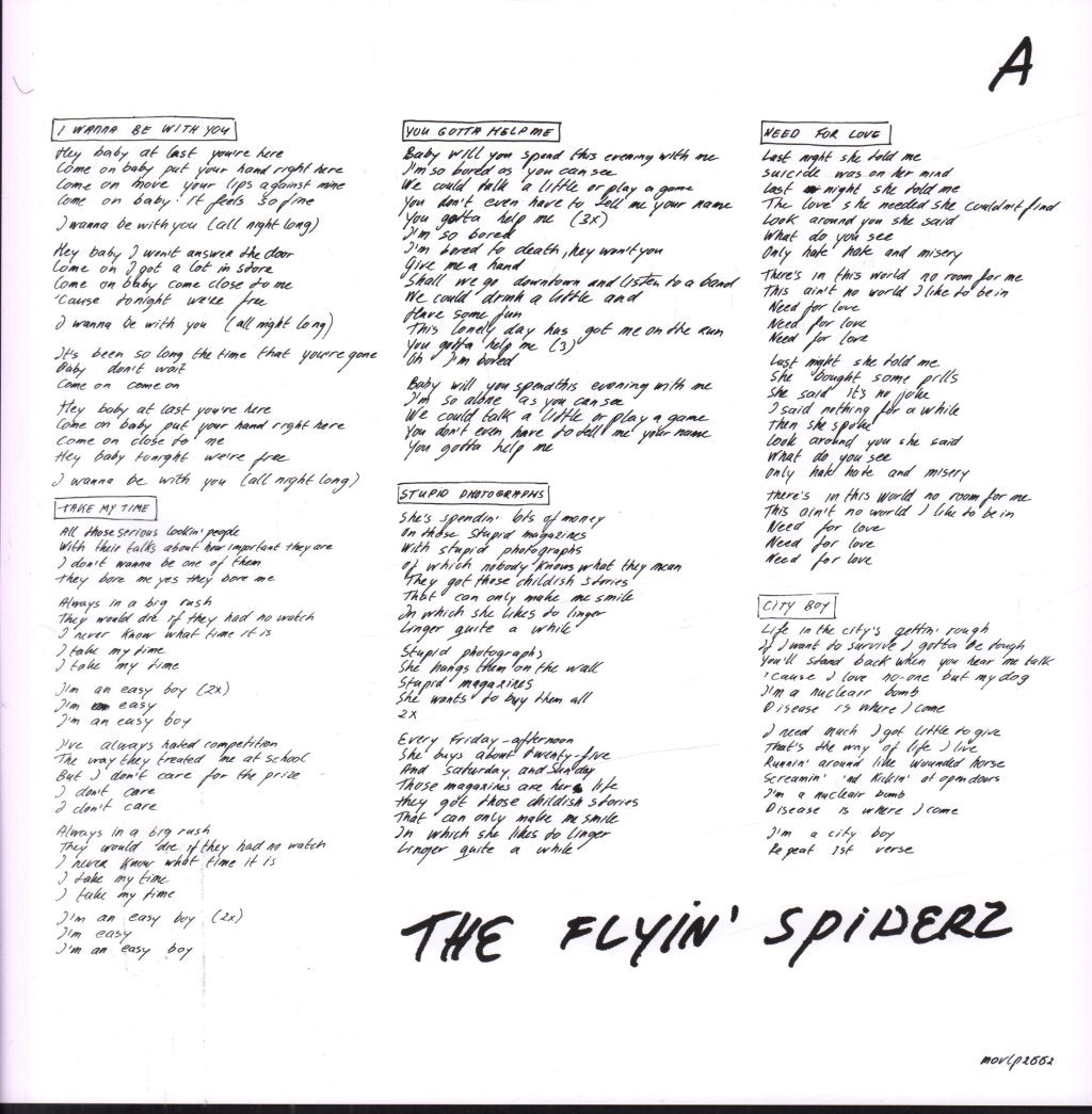 Flyin' Spiderz - Flyin' Spiderz - Lp