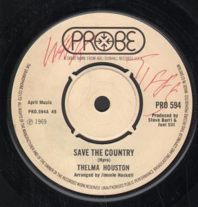 Thelma Houston - Save The Country - 7 Inch