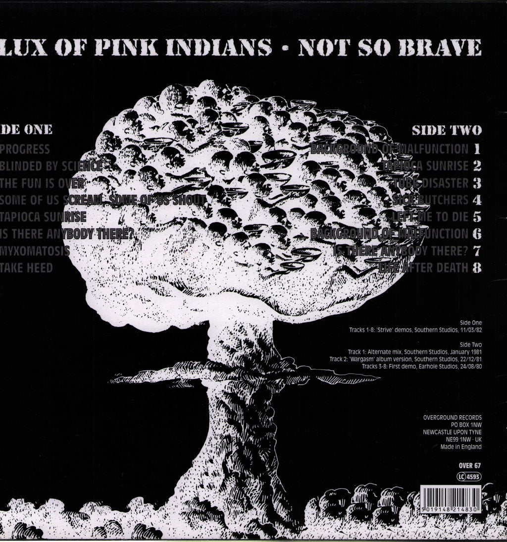 Flux Of Pink Indians - Not So Brave - Lp