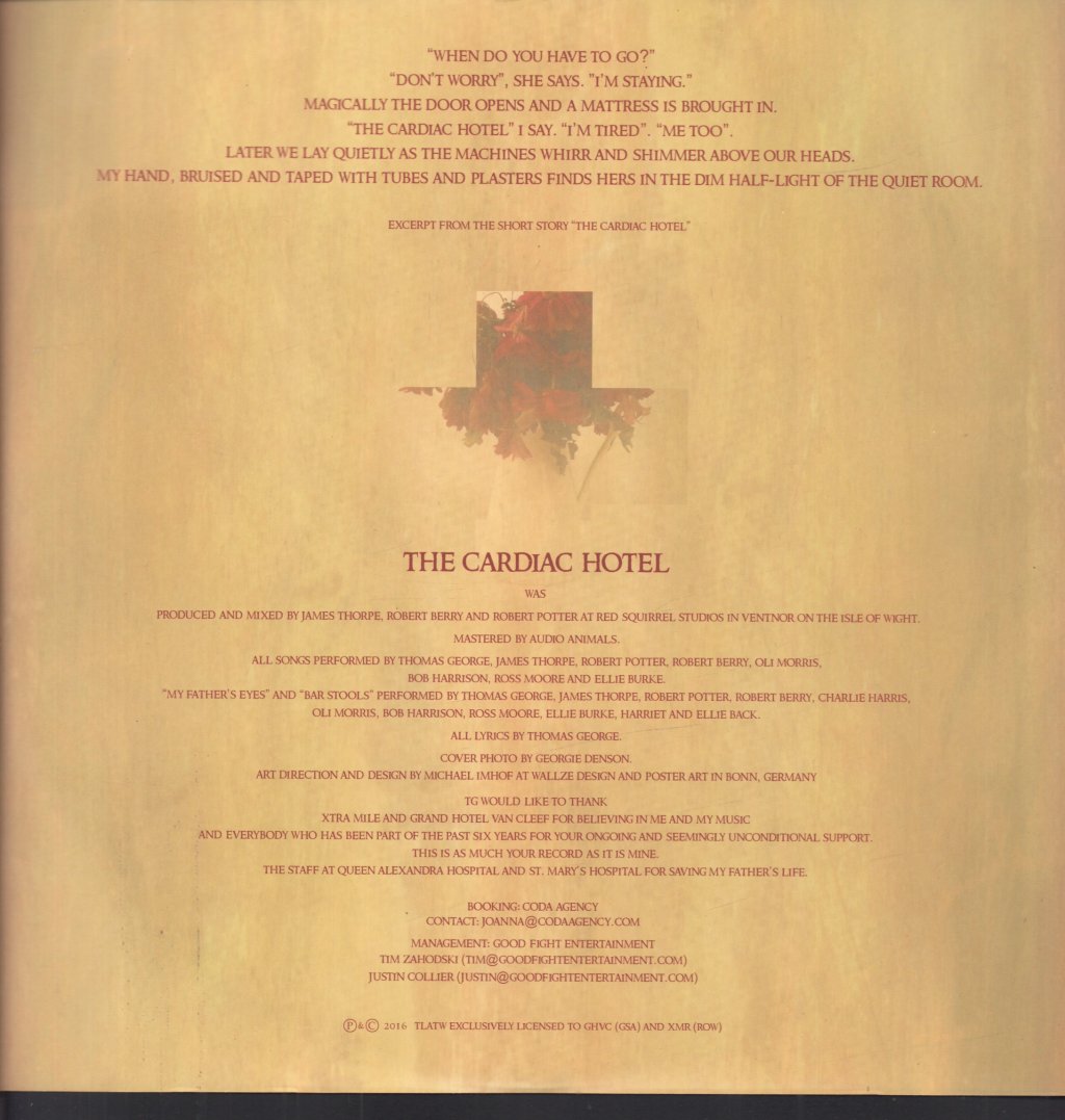 Lion And The Wolf - Cardiac Hotel - Lp
