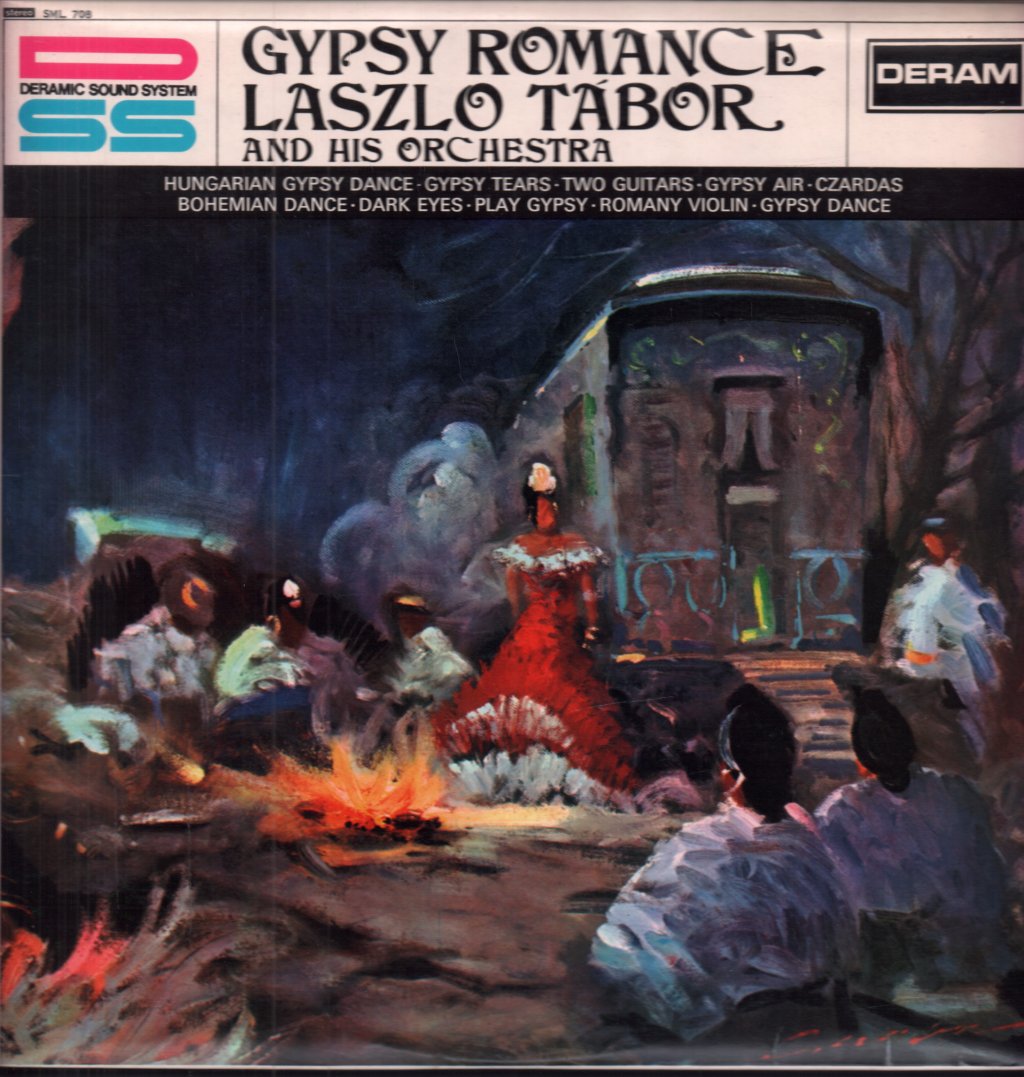 Laszlo Tabor - Gypsy Romance - Lp
