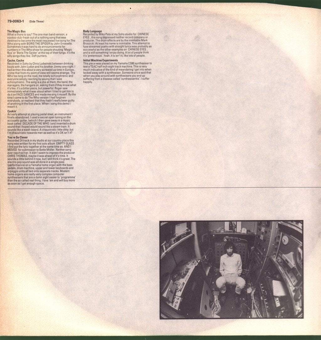 Pete Townshend - Scoop - Double Lp