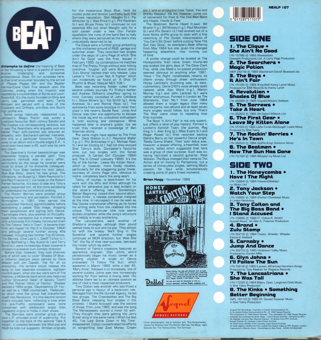 Various Artists - Watch Your Step - The Beat Era Volume One - Lp