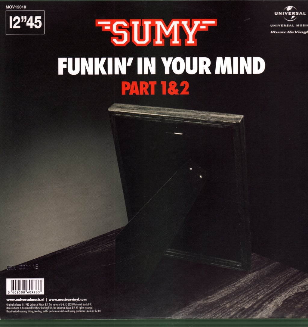 Sumy - Funkin' In Your Mind - 12 Inch