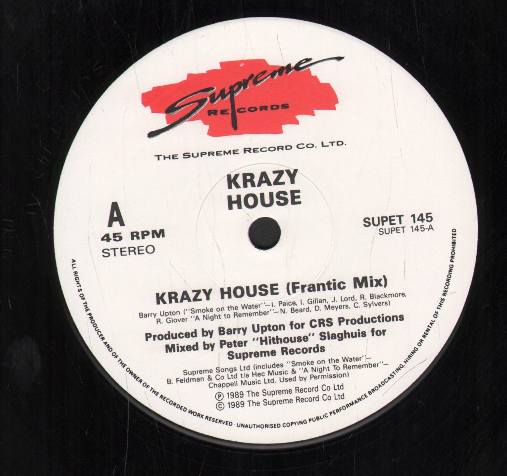 Krazy House - Krazy House - 12 Inch