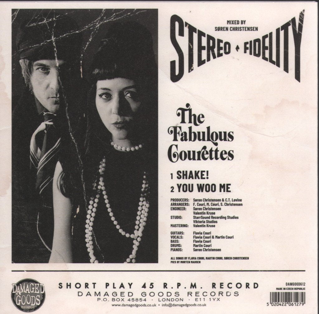Courettes - Shake! - 7 Inch