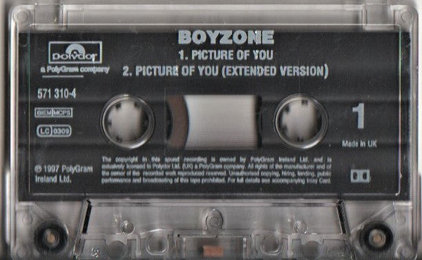 Boyzone (Boy Band) - Picture Of You - Cassette