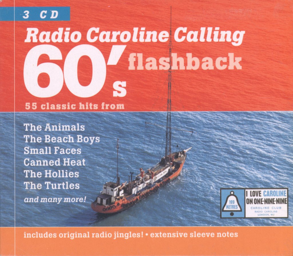 Various Artists - Radio Caroline Calling 60's Flashback - Triple Cd