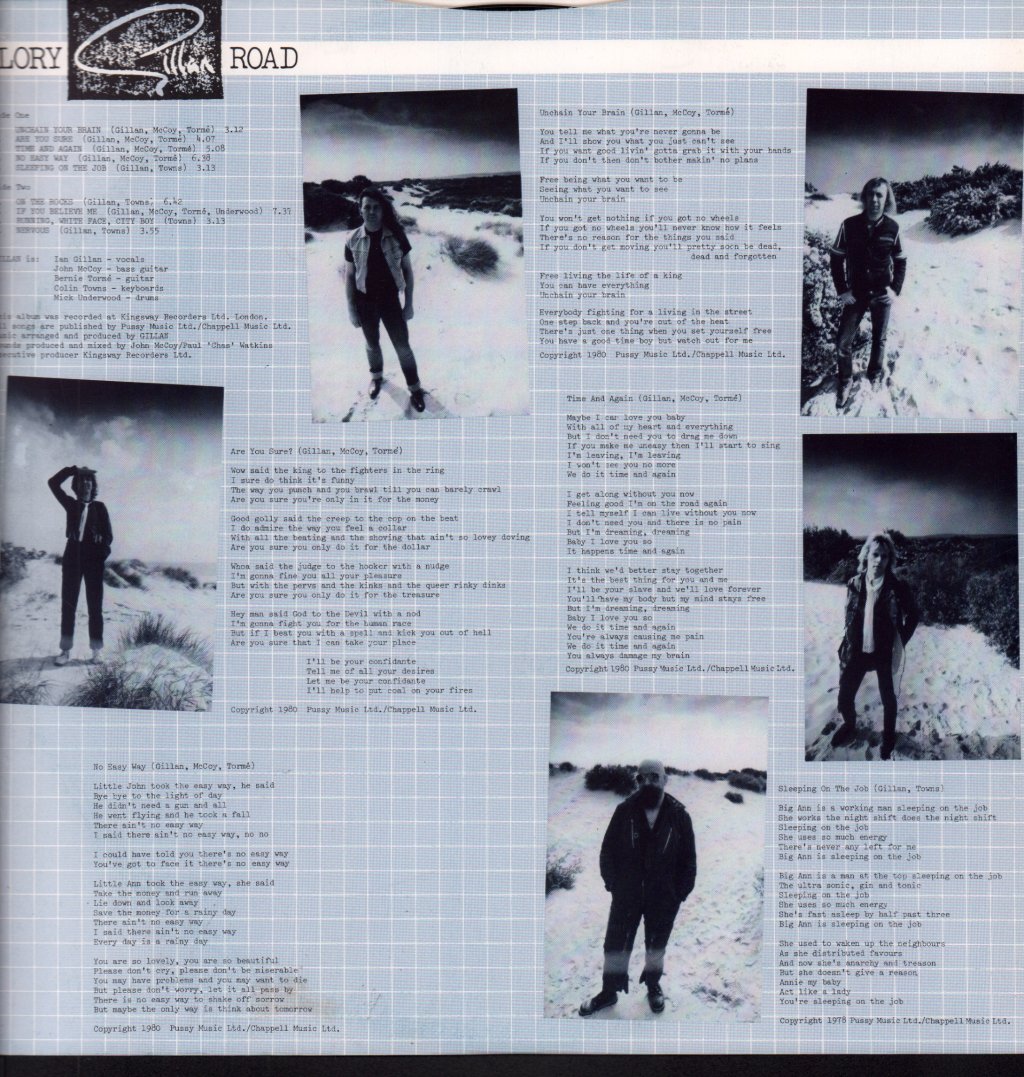 Gillan - Glory Road - Double Lp