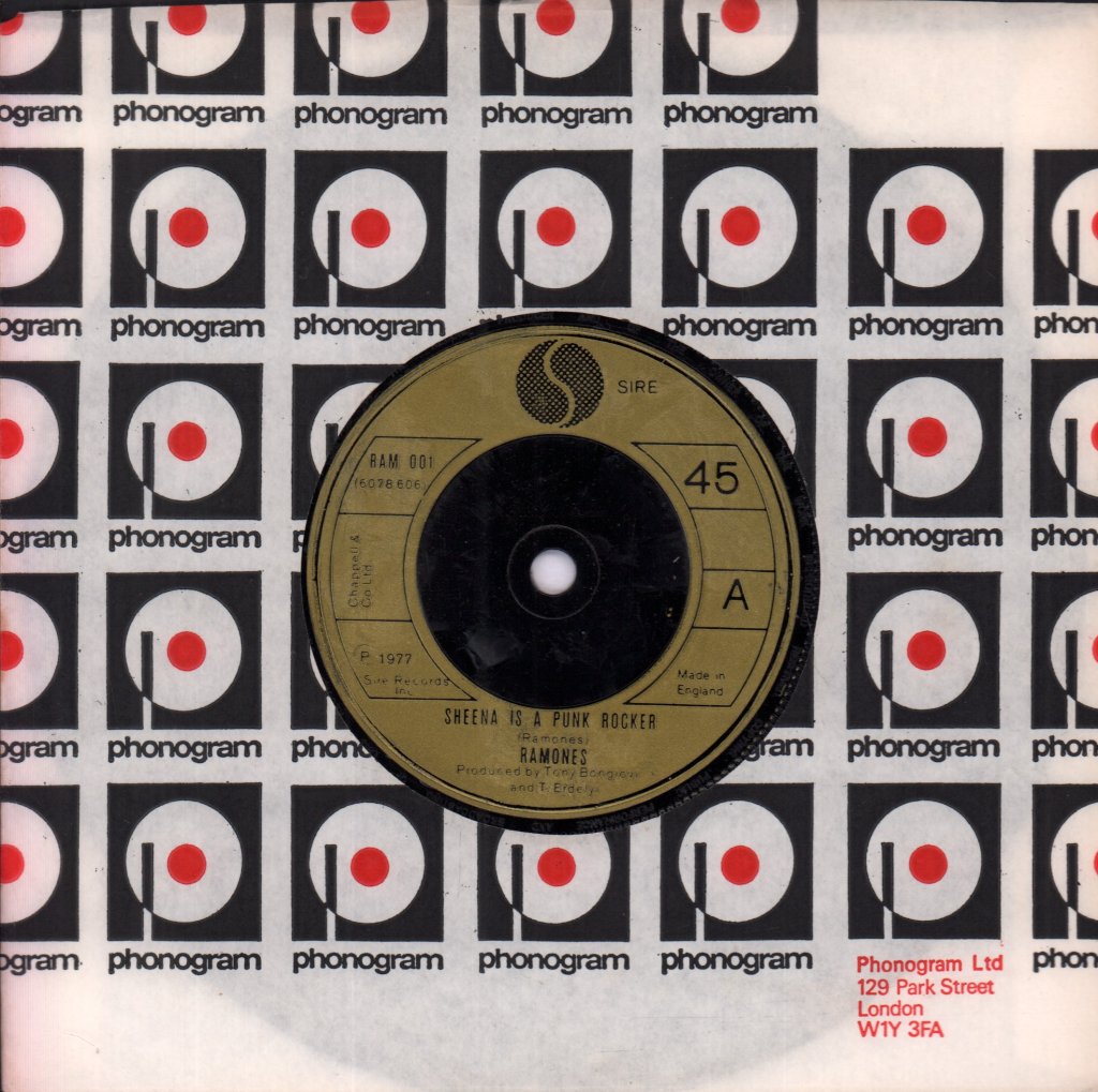 Ramones - Sheena Is A Punk Rocker - 7 Inch