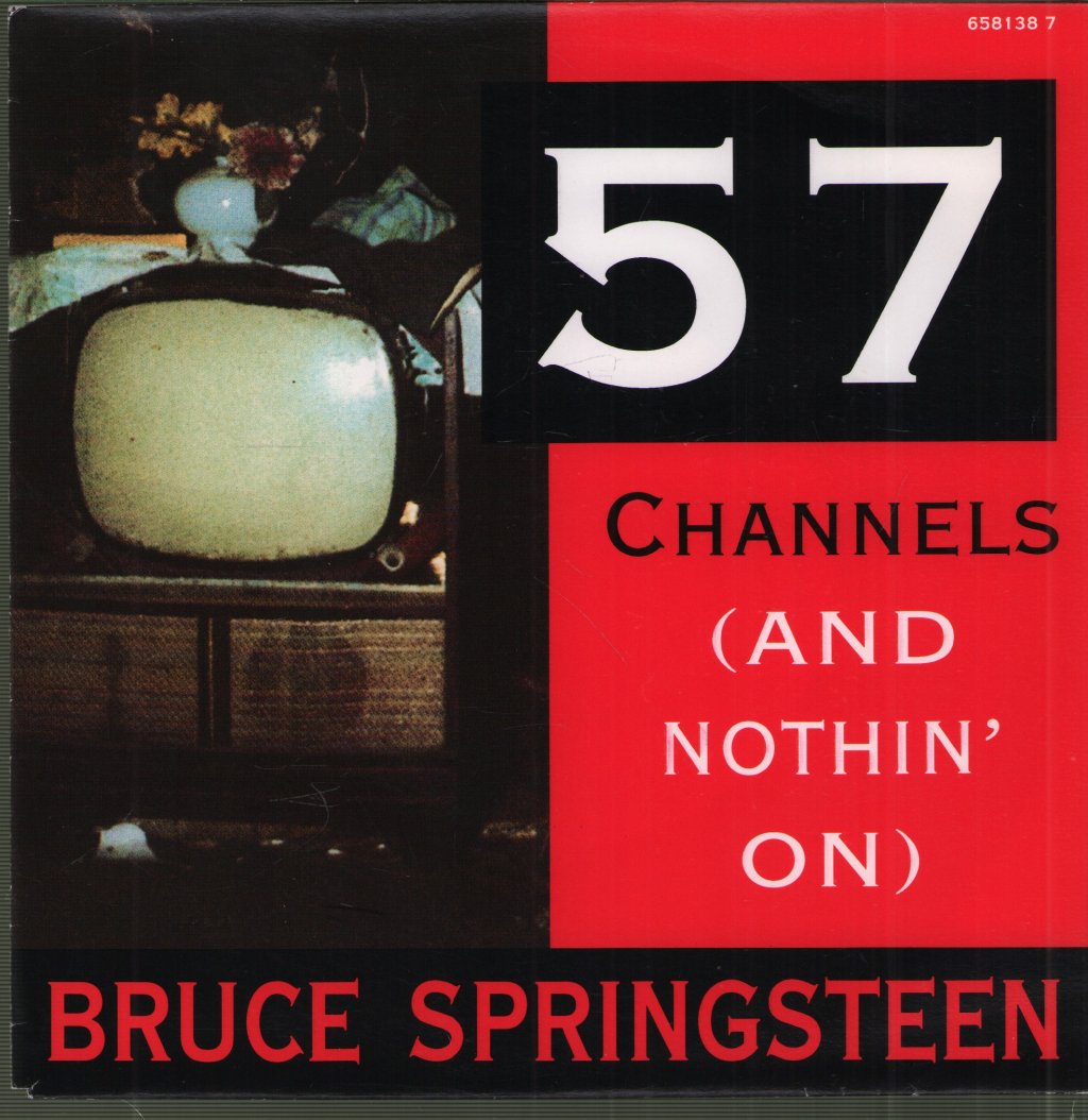 Bruce Springsteen - 57 Channels (And Nothin' On) - 7 Inch
