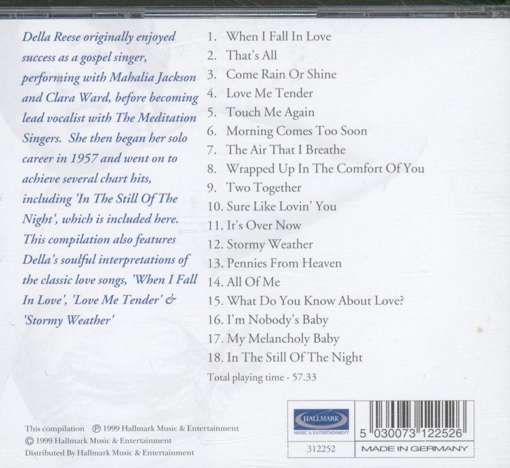 Della Reese - All Of Me - Cd