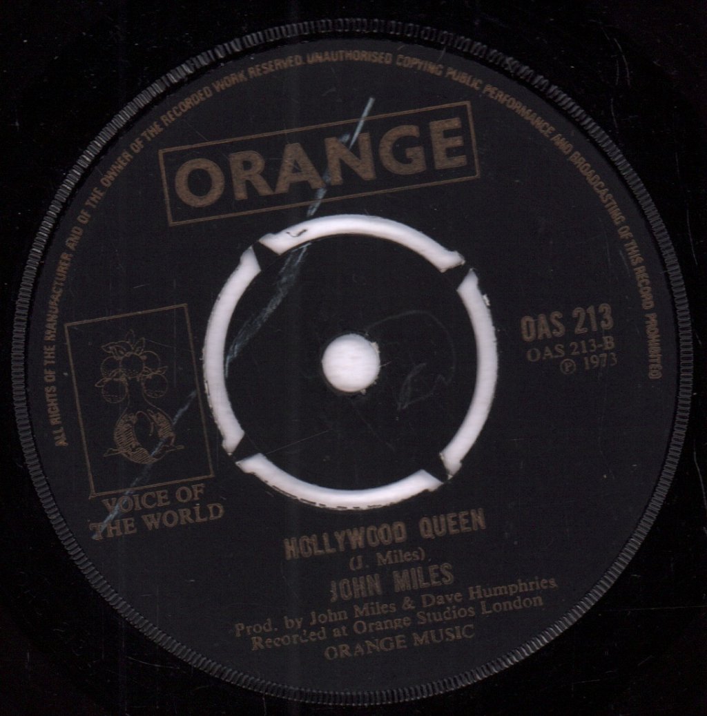 John Miles - One Minute Every Hour - 7 Inch