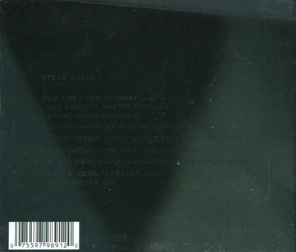 Steve Reich - You Are (Variations) - Cd