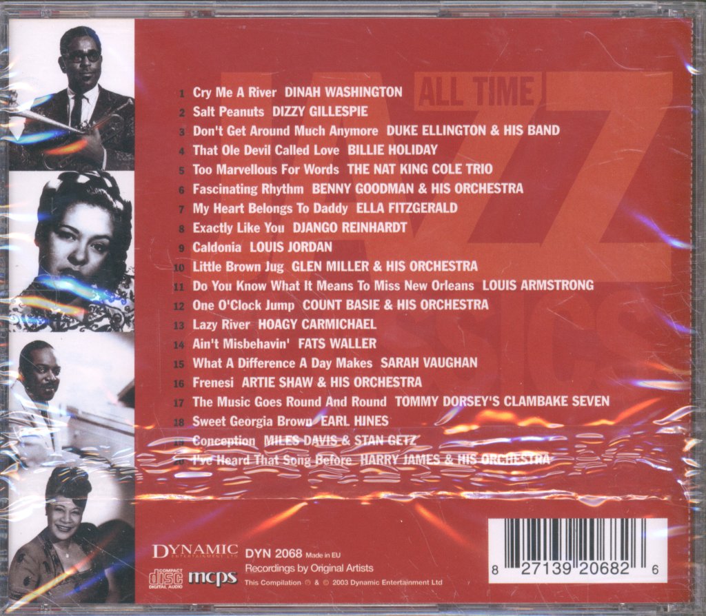 Various Artists - All Time Jazz Classics - Cd