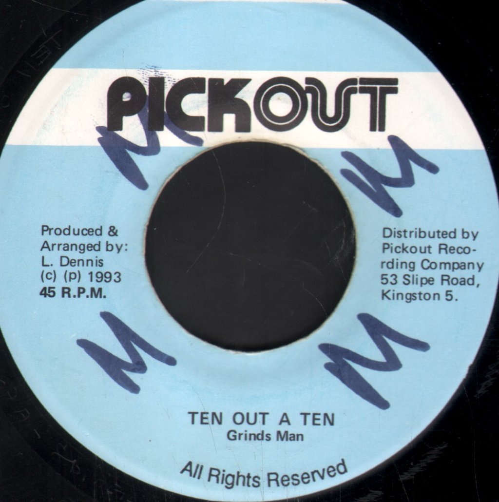 Grindsman - Ten Out A Ten - 7 Inch