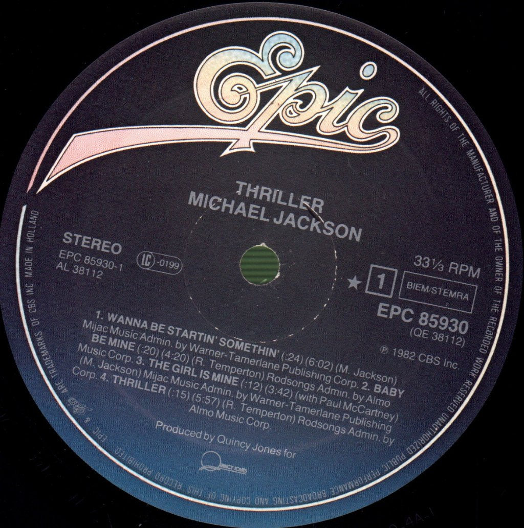 Michael Jackson - Thriller - Lp