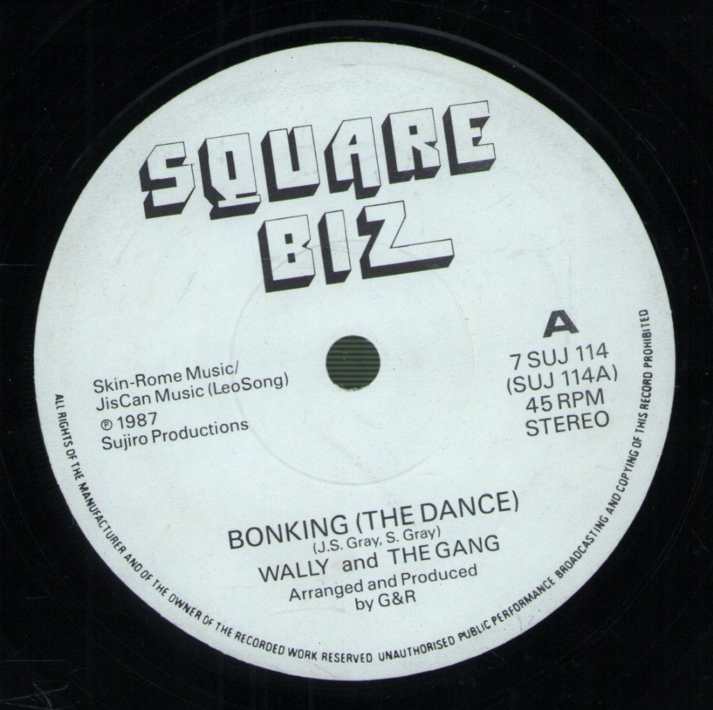 Wally And The Gang - Bonking - 7 Inch