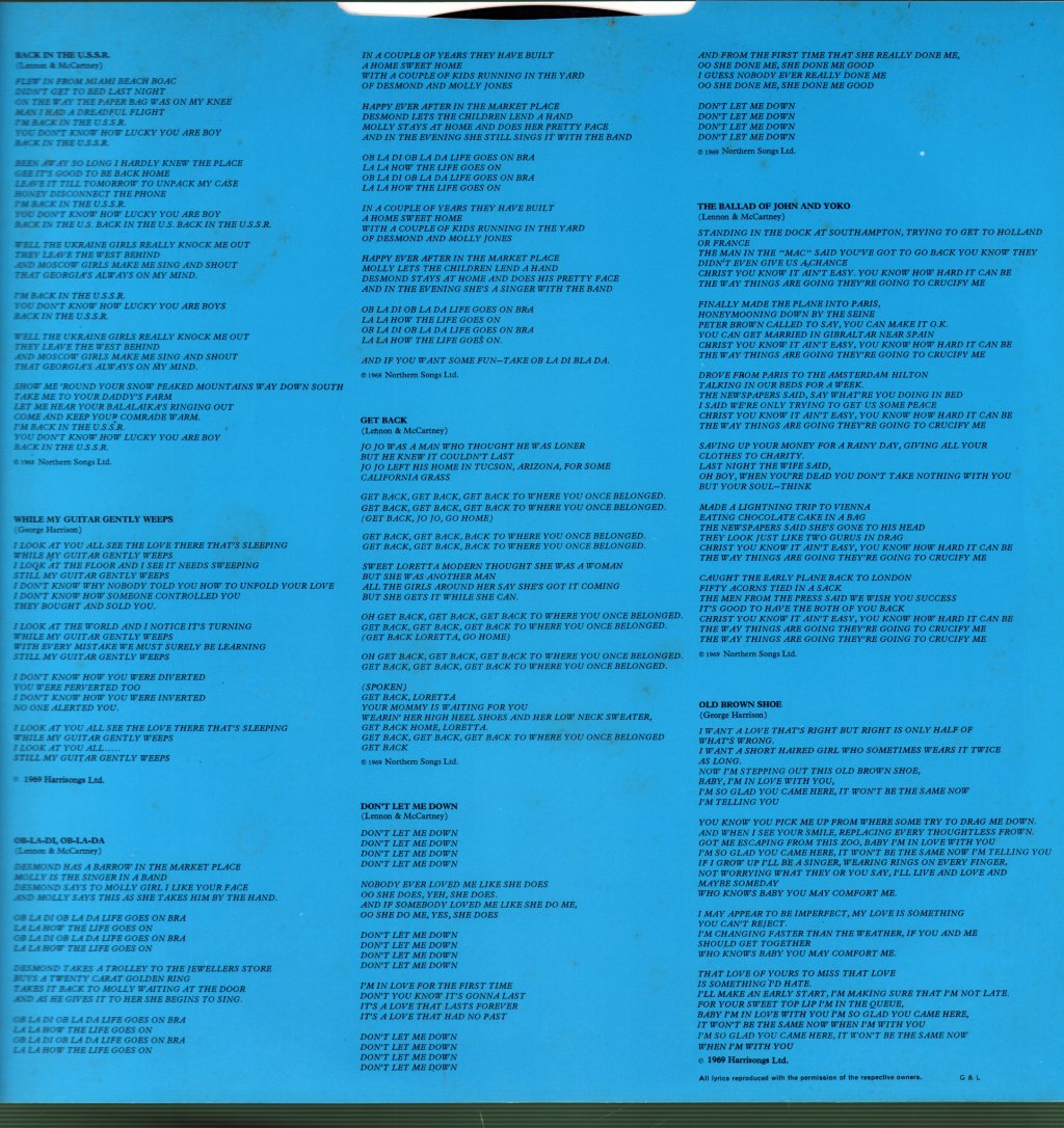 Beatles - 1967-1970 - Double Lp