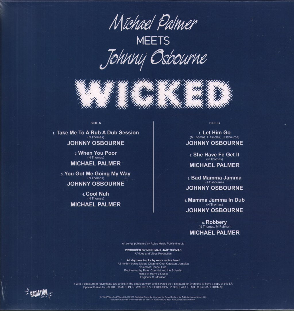 Michael Palmer - Wicked - Lp