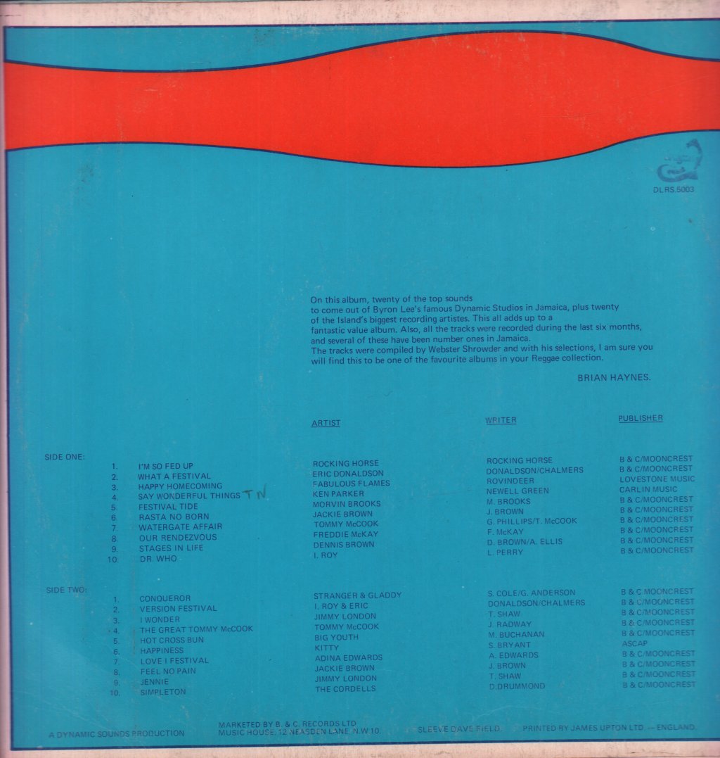 Various Artists - 20 Dragon Hits - Lp