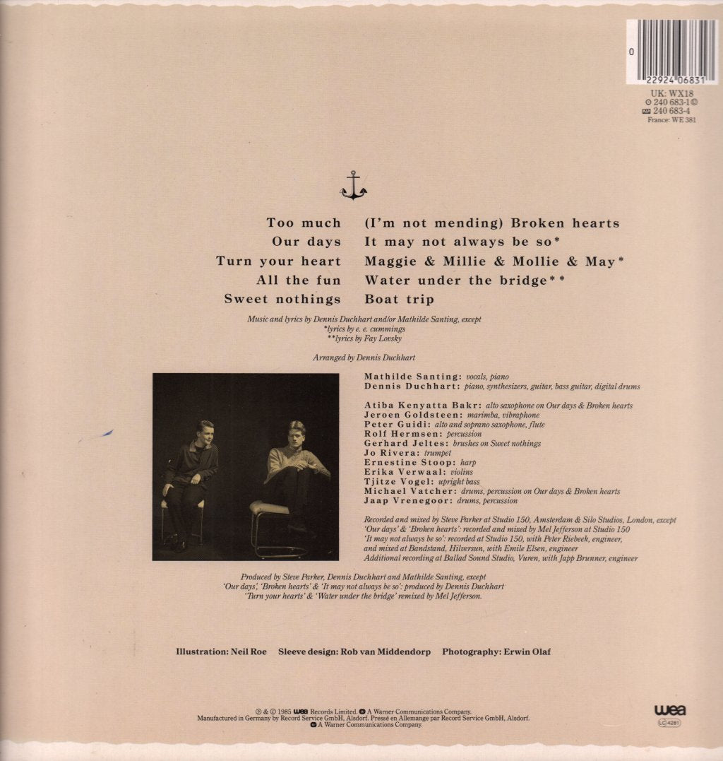 Mathilde Santing - Water Under The Bridge - Lp