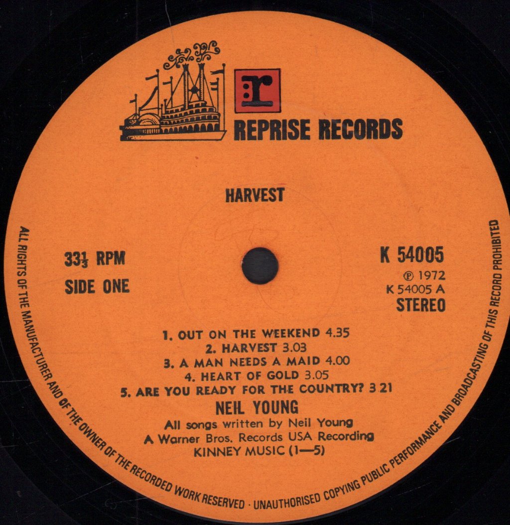 Neil Young - Harvest - Lp