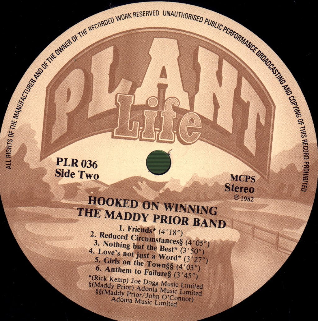 Maddy Prior Band - Hooked On Winning - Lp