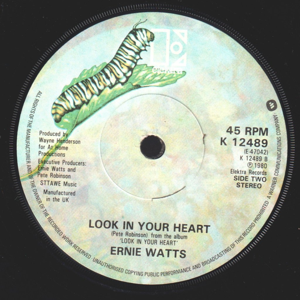 Ernie Watts - Just Holdin' On - 7 Inch