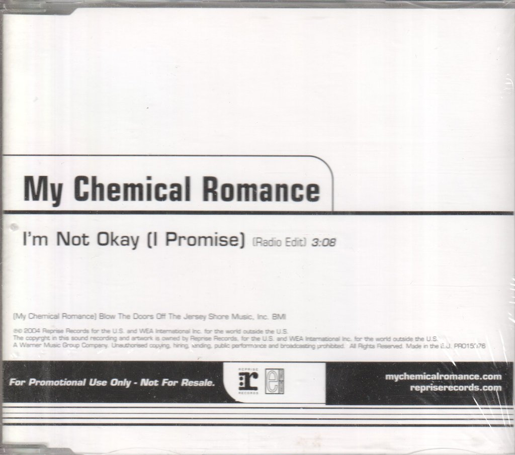 My Chemical Romance - I'm Not Okay I Promise - Cd