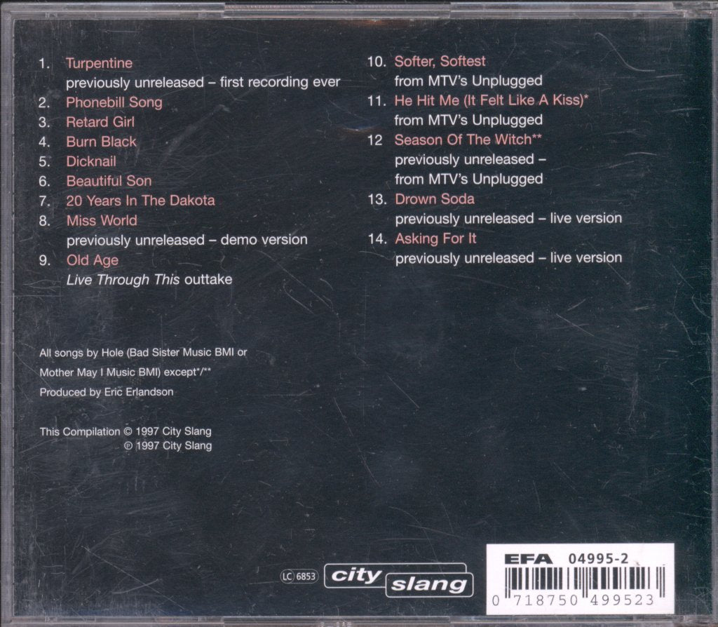 Hole - My Body, The Hand Grenade - Cd