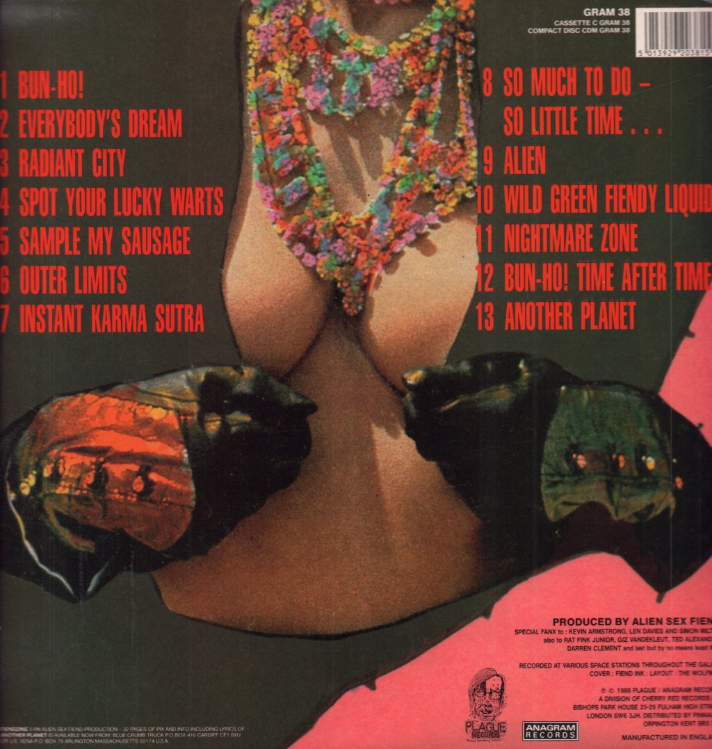 Alien Sex Fiend - Another Planet - Lp