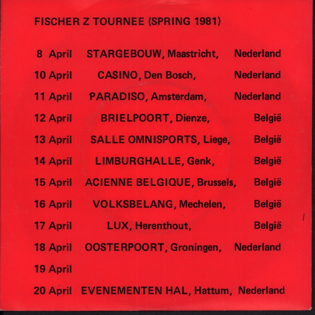 Fischer Z - Marliese - 7 Inch