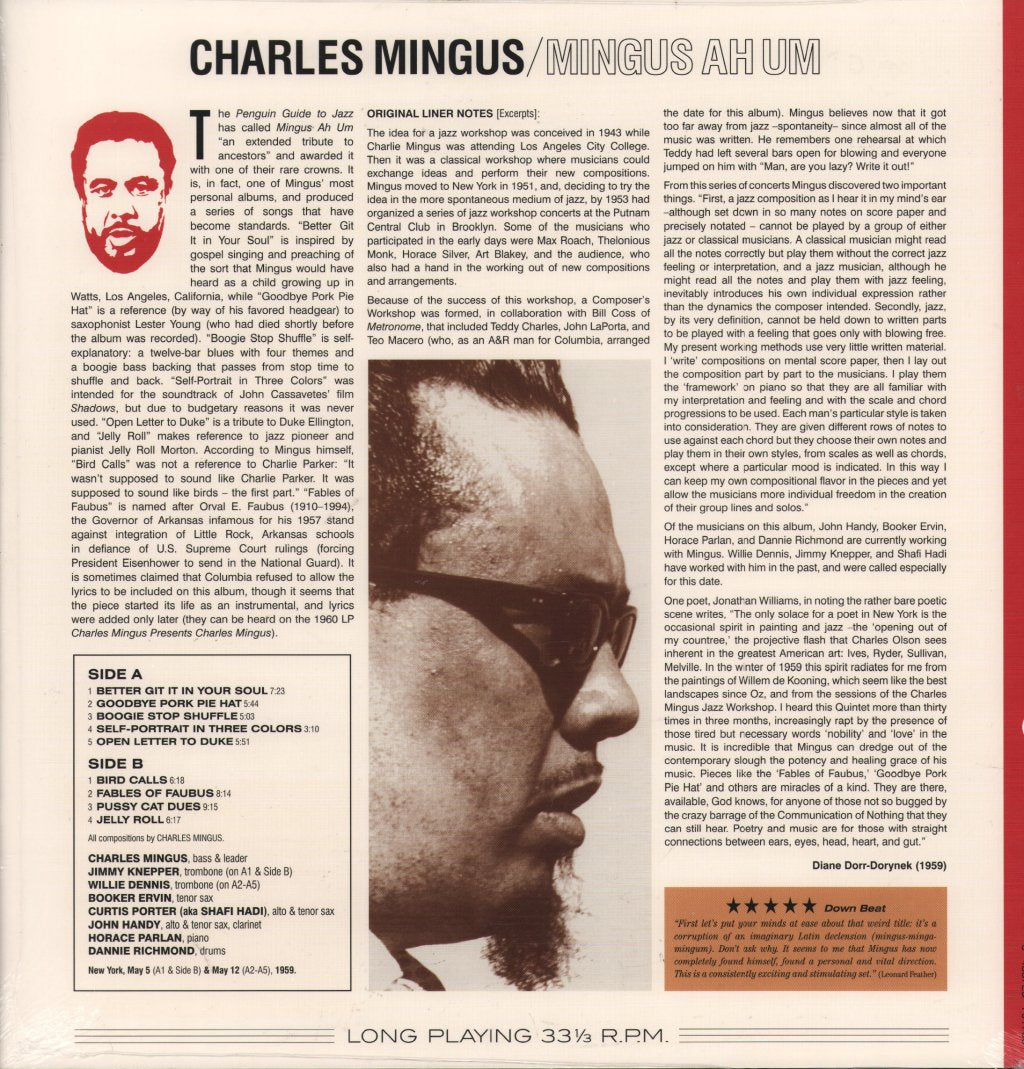 Charles Mingus - Mingus Ah Um - Lp