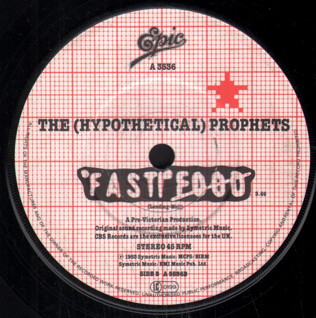 Hypothetical Prophets - Fast Food - 7 Inch