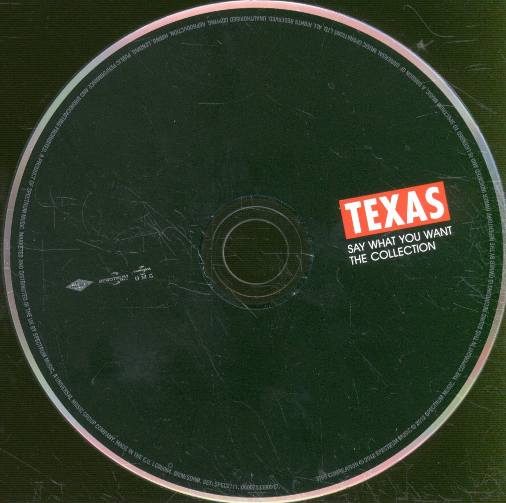 Texas - Say What You Want - The Collection - Cd